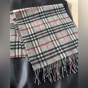 Burberry Nova Check Lambswool Scarf